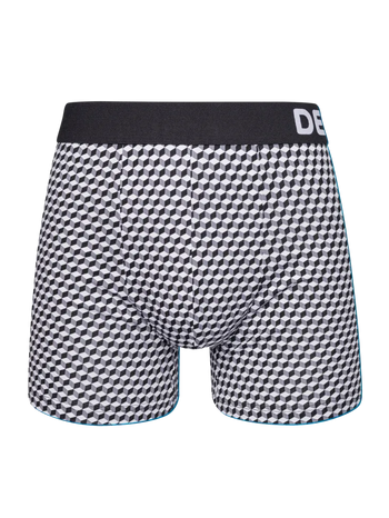 Boxer à motifs noirs et blancs pour hommes