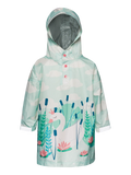 Manteau de pluie rigolo pour enfants Cygne flottant