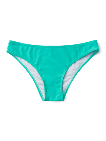 Culotte bikini vert aigue-marine