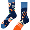 Chaussettes rigolotes en fibres de bambou Sushi & ramen