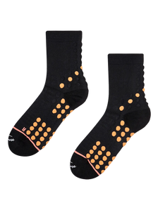 Chaussettes de course noires pour femmes