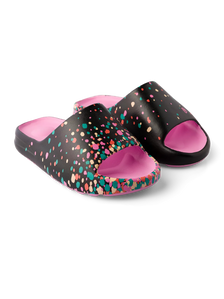 Sandales rigolotes chunky Gouttes colorées