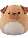 Peluche Squishmallows de 30 cm Morton le Shar Pei marron