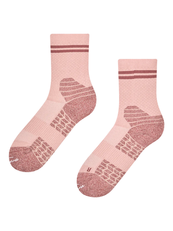 Chaussettes de randonnée roses pour femmes