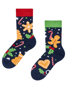Chaussettes chaudes pour enfants Pain d'épices & sucreries