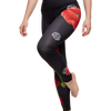 Legging de sport rigolo Coquelicot