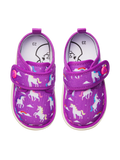 Pantoufles rigolotes pour bébés Licorne de rêve