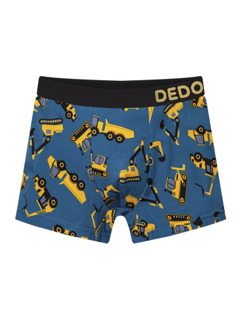 Boxer rigolo pour garçons Pelleteuse