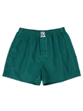 Caleçon à motifs bleu et vert pour hommes