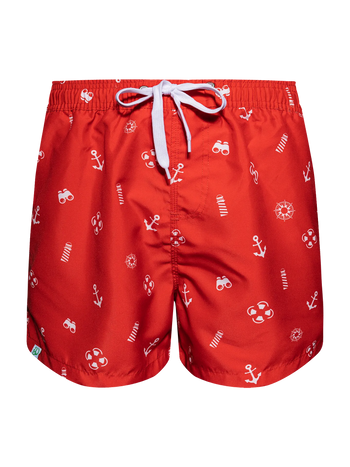 Short de bain rigolo pour hommes Sauveteur