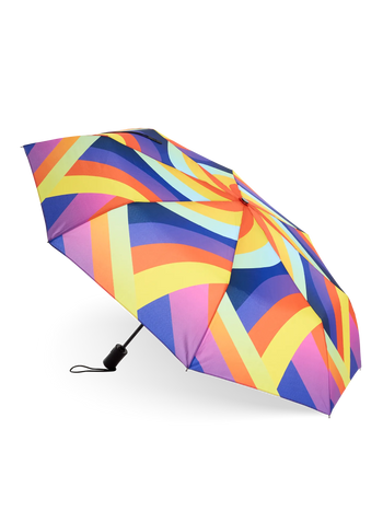 Parapluie rigolo Couleur arc-en-ciel