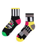 Chaussettes mi-mollet rigolotes Mire de télévision
