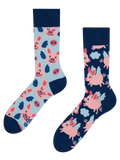 Chaussettes rigolotes Cochons volants