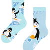 Chaussettes rigolotes pour enfants Manchot joyeux