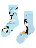 Chaussettes rigolotes pour enfants Manchot joyeux