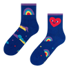 Chaussettes mi-mollet rigolotes Cœur de fierté