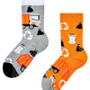 Chaussettes antidérapantes pour enfants Camion à ordures