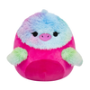 Peluche SQUISHMALLOWS de 20 cm Abilene le perroquet rose pelucheux