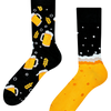 Chaussettes rigolotes en fibres de bambou Bière savoureuse