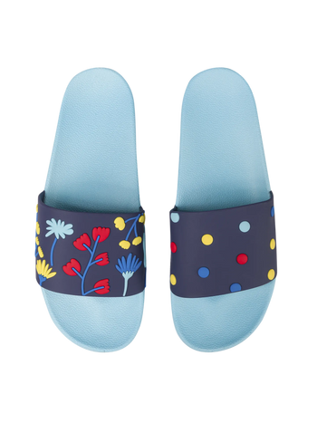 Sandales rigolotes Fleurs à l’aquarelle