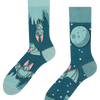 Chaussettes rigolotes Chauves-souris dans la nuit