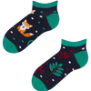 Socquettes rigolotes pour enfants Renard roux
