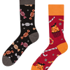 Chaussettes rigolotes Bonbons d’Halloween