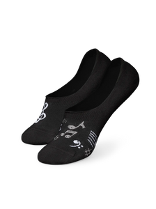 Chaussettes invisibles rigolotes Musique