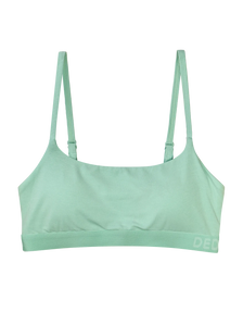 Bralette en modal vert menthe pour femmes