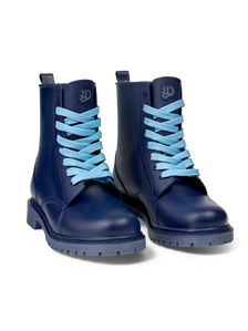Bottes de pluie bleu foncé pour femmes