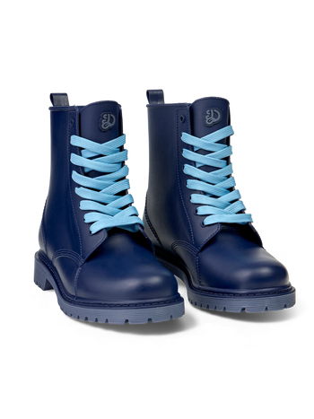Bottes de pluie bleu foncé pour femmes