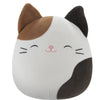 Peluche Squishmallows de 20 cm Cam le chat brun et blanc