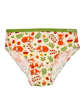 Culotte rigolote pour filles Renard et Papillons