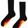 Chaussettes rigolotes Feu