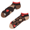 Socquettes rigolotes Amour du café