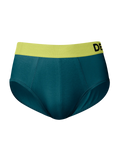 Culotte bleu sarcelle et jaune pour hommes