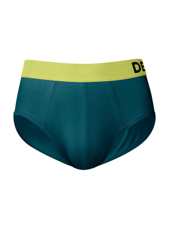 Culotte bleu sarcelle et jaune pour hommes