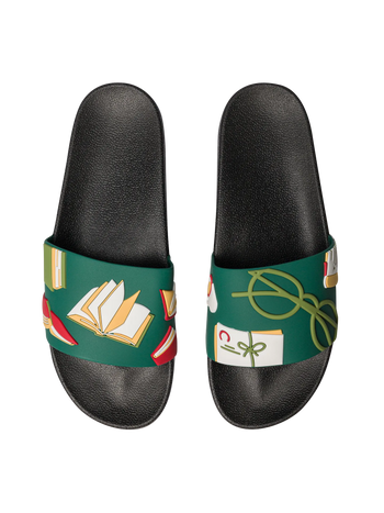 Sandales rigolotes Bibliophile