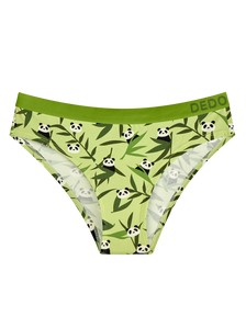 Culotte rigolote en modal pour femmes Panda et bambou