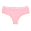 Culotte en dentelle rose corail pour femmes