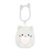 Porte-clés Squishmallows de 9 cm Zachariah le chat angora