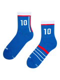 Chaussettes mi-mollet côtelées Légende du football français