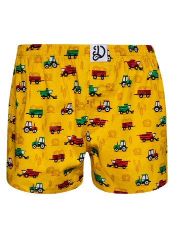 Caleçon rigolo pour hommes Tracteur