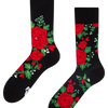 Chaussettes rigolotes Roses