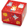 Coffret cadeau carré Hamsters dansant