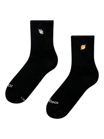 Chaussettes mi-mollet côtelées Need Space