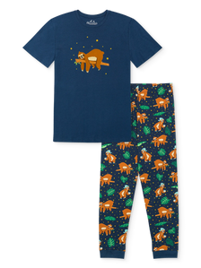 Pyjama rigolo pour hommes Paresseux endormi