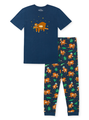 Pyjama rigolo pour hommes Paresseux endormi