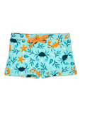 Short de bain élastique et rigolo pour enfants Crabe de mer