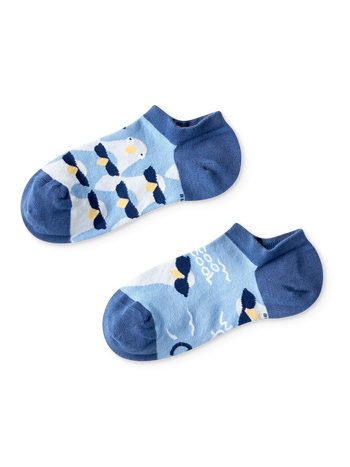 Socquettes rigolotes pour baskets Pigeons sympathiques